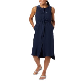 Columbia PFG Tamiami, Vestidos Azul Marino Para Mujer | 952716-MTE